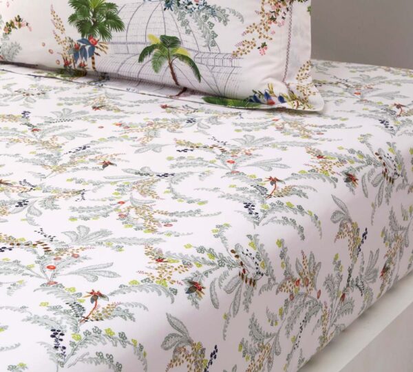 Yves Delorme Jardins Fitted Sheet